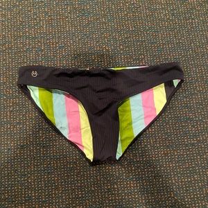Black Reversible Maaji Bikini Bottoms